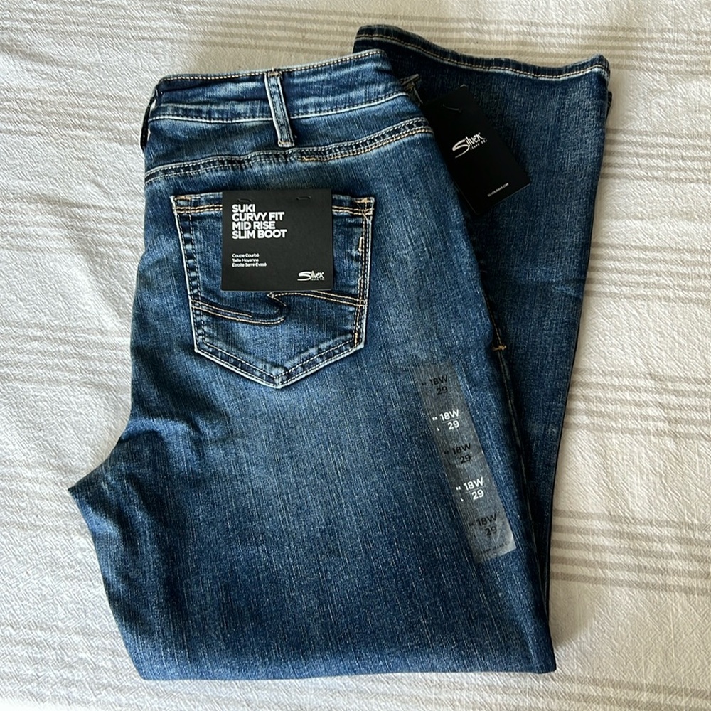Silver Jeans Suki Slim Boot 18w